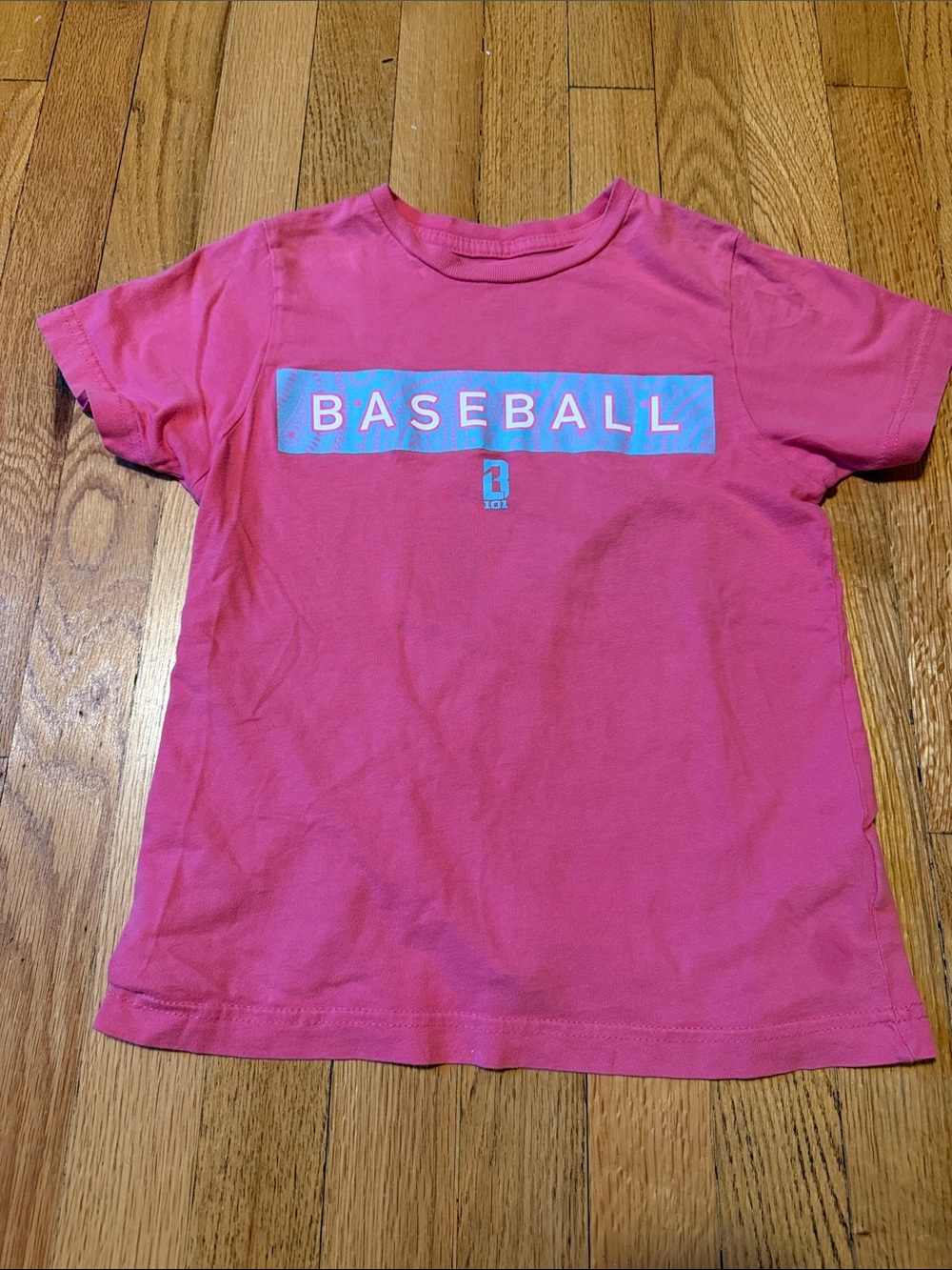 Baseball Lifestyle 101 Pink 'Baseball' Graphic Tee - Casual Short Sleeve